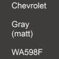 Preview: Chevrolet, Gray (matt), WA598F.